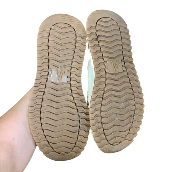 Madewell Kickoff Sneaker Mixed Print Calf Hair Cheetah Print Leather Size 6 - Picture 9 of 11